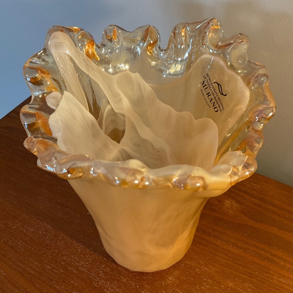 Murano-style Art Glass Vase by Tammaro Home - Handmade in Italy - Picture 8 of 16